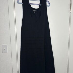 INC International Concepts Black Midi Dress